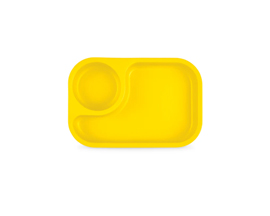 Recycled Divided Tray - Yellow
