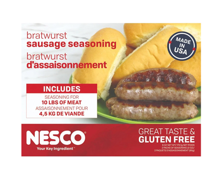 Bratwurst Seasoning 10 Lb Yield