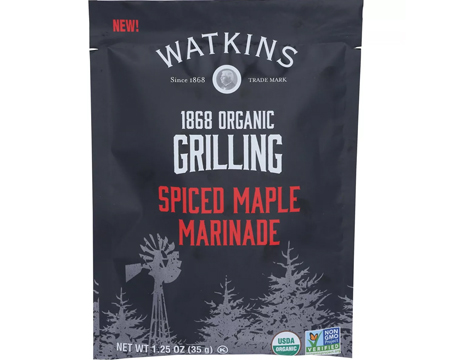 Organic Spiced Maple Grilling Marinade 