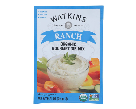 Organic Ranch Dip Mix