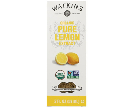 Pure Lemon Extract Organic 2 oz