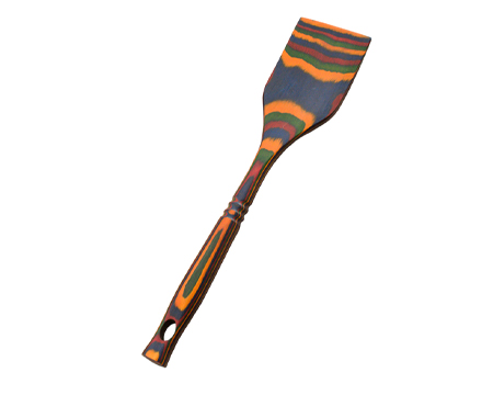 Rainbow Pakkawood Spatula