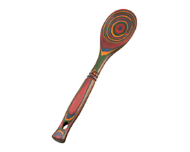 Rainbow Pakkawood Spoon