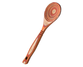 Red Pakkawood Spoon 12"