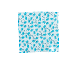 Blue Cotton Washcloth 