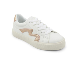 Blowfish Malibu® Toddler Girl's Vice Sneakers - White Rose Gold