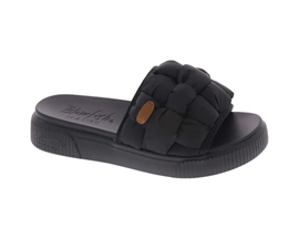 Blowfish Malibu® Women's Darcy Slipper - Black Puffy Nylon