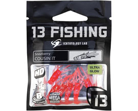 13 Fishing® Cousin It Soft Bait - Snozberry