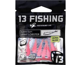13 Fishing® Spiny Lobster Panfish Plastic - Bubble Gum