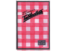Vinyl Flannelback® 52 in. X 70 in. Flannel Back Tablecloth - Red