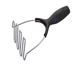 Good Cook® Touch Stainless Steel Potato Masher - Black/Silver