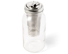 Jarware® 16 oz. Stainless Steel Cold Brew Maker/Tea Infuser
