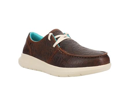 Ariat® Women's Hilo Casual Shoe - Brown Blanket Emboss