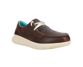 Ariat® Women's Hilo Casual Shoe - Brown Blanket Emboss
