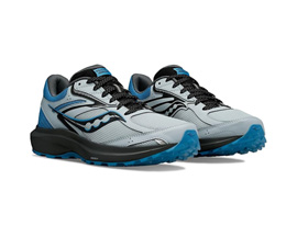 Saucony® Women's Cohesion TR17 Trail Running Shoe - Light Blue / Grey