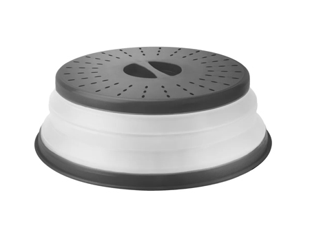 Tovolo® Microwave Food Cover Collapsible - Gray