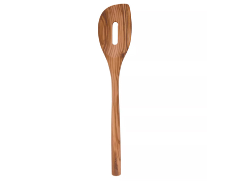 Tovolo® Slotted Olivewood Spoon