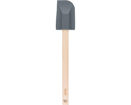 Tovolo® Elements Wood Handle Silicone Spatula - Charcoal