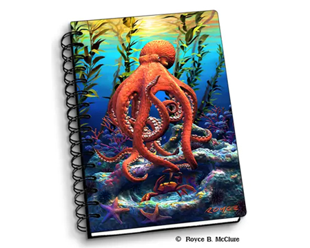 Big Bad Octopus Notebook