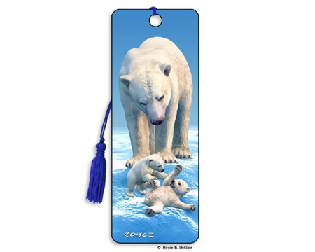 Polar Bears Bookmark