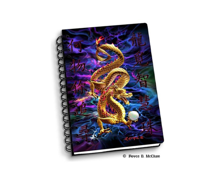 Golden Dragon Notebook