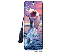 Leaping Shark Bookmark