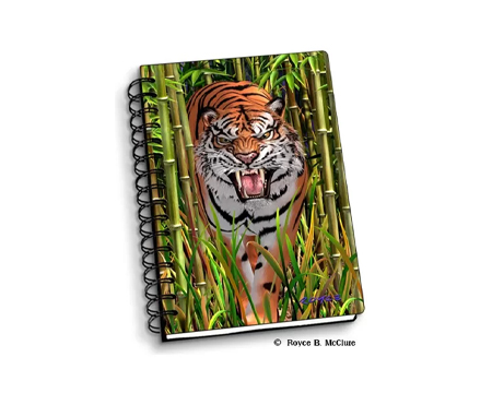 Tiger Trouble Notebook