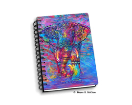 Bohemian Elephant Notebook
