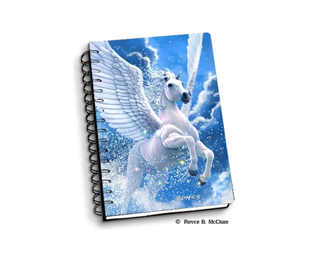 Blue Pegasus Notebook