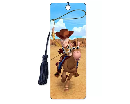 Woody & Bullseye Bookmark
