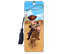 Woody & Bullseye Bookmark