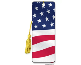 American Flag Bookmark