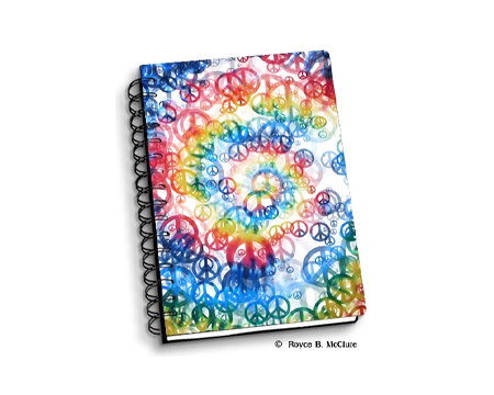 Peace Spiral Notebook