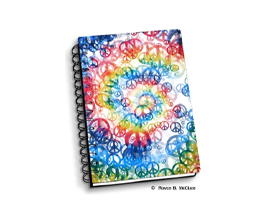 Peace Spiral Notebook