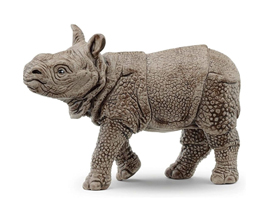Schleich® Indian Rhinoceros Baby Toy