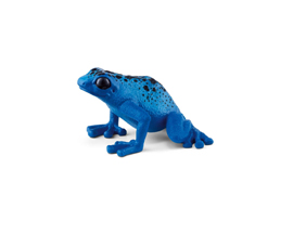 Schleich® Blue Poison Dart Frog Figurine