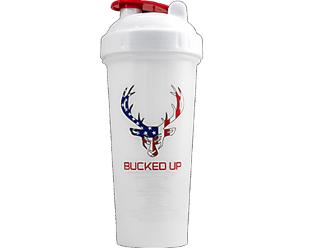 BUCKED UP® Perfect Shaker White/USA