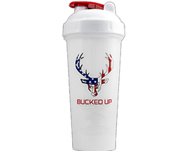 BUCKED UP® Perfect Shaker White/USA