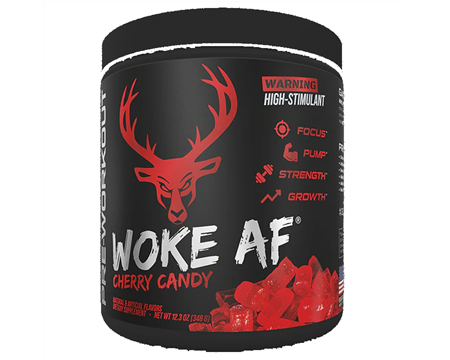 BUCKED UP® Woke AF Pre-Workout - Cherry Candy