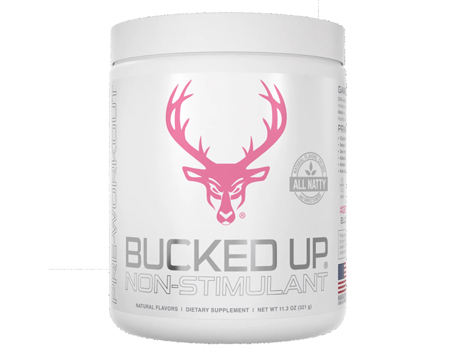BUCKED UP® Pre-Workout Stim Free - Pink Lemonade
