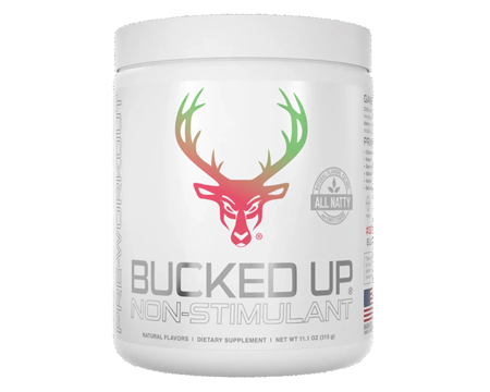 BUCKED UP® Pre-Workout Stim Free - Strawberry Kiwi