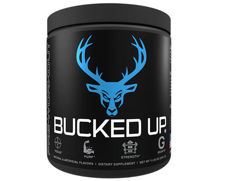 BUCKED UP® Pre-Workout - Blue Raz
