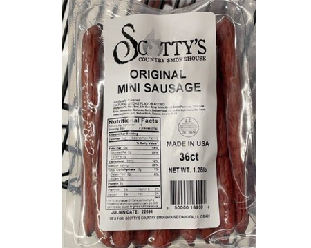 Scotty's Original Mini Sausage 36 Ct