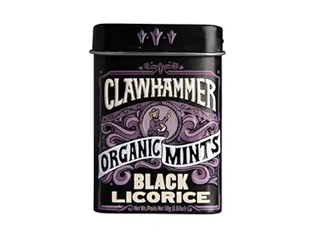 Big Sky Clawhammer Organic Mints - Black Licorice