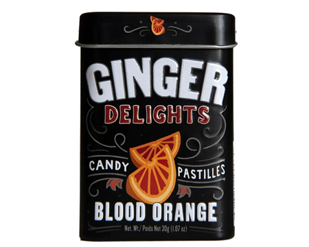 Big Sky Ginger Delights Candy - Blood Orange