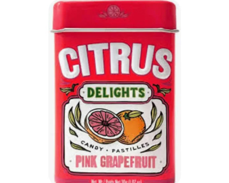 Big Sky Citrus Delights Candy - Pink Grapefruit