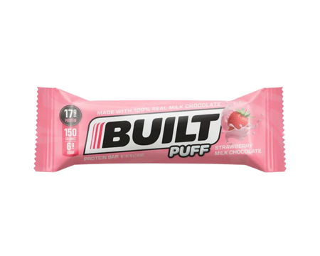 Built Bar Puff - Strawberry Milk Chocolate