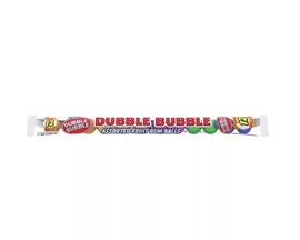 Dubble Bubble® 12 Gumball Tube - Assorted Flavors