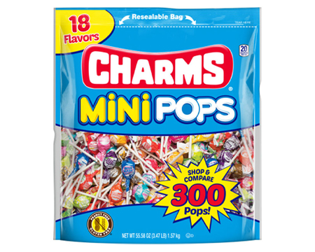 Charms® Mini Pops 300 Ct