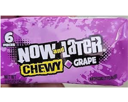 Now & Later® Grape 6 piece